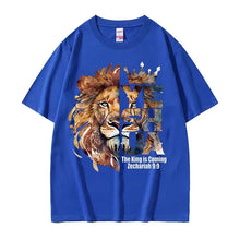 Load image into Gallery viewer, Zechariah 9:9 Return Of Yeshua, The King Of Judah Tshirt
