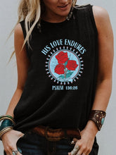 Load image into Gallery viewer, Psalm 136:28 Enduring Love Within Truth Summer Tank
