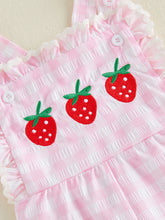 Load image into Gallery viewer, Strawberry Shortcake Spring Garden Harvest Romper
