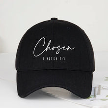 Load image into Gallery viewer, 1 Peter 2:9 Chosen Adjustable Dad Cap
