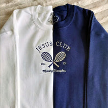 Load image into Gallery viewer, Making Disciples Tennis Club Premium Cotton Women&#39;s Sweatshirt
