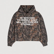 Load image into Gallery viewer, Deny Yourself Premium Camo Hoodie
