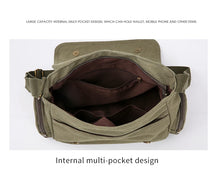 Load image into Gallery viewer, Psalm 91 Canvas Scout Purse
