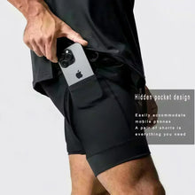 Load image into Gallery viewer, Faith Over Fear Athletic Cross Combo Shorts
