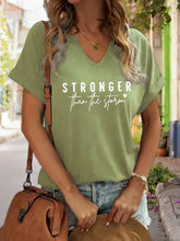 Load image into Gallery viewer, Stronger Than the Storm Fashion Tshirt
