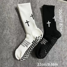 Load image into Gallery viewer, Rock and Fortress Psalm 18:2 Rubberized Grip &amp; Traction Socks
