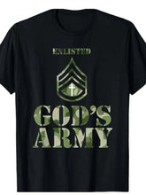 Load image into Gallery viewer, Chosen Army Camo Cotton Premium Training Tshirt (only shipping this item to our USA customers)

