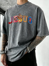 Load image into Gallery viewer, Jesus Saves Vintage Washed Cotton Tshirt
