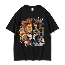 Load image into Gallery viewer, Zechariah 9:9 Return Of Yeshua, The King Of Judah Tshirt
