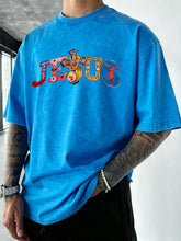 Load image into Gallery viewer, Jesus Saves Vintage Washed Cotton Tshirt
