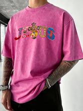 Load image into Gallery viewer, Jesus Saves Vintage Washed Cotton Tshirt
