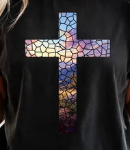 Load image into Gallery viewer, Mosaic Cross Tshirt
