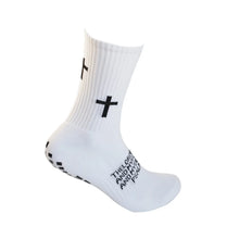 Load image into Gallery viewer, 6 Pairs Rock and Fortress Psalm 18:2 Rubberized Grip &amp; Traction Socks
