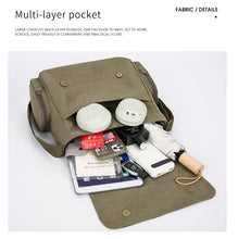 Load image into Gallery viewer, Psalm 91 Canvas Scout Purse
