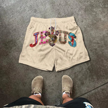 Load image into Gallery viewer, Jesus Saves Vintage Athletic Shorts
