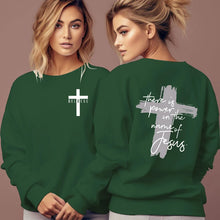 Load image into Gallery viewer, Believe In Power In The Name Of Yeshua Sweatshirt
