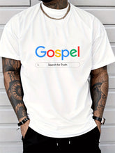 Load image into Gallery viewer, The Gospel, The Only Search Engine of Truth Cotton Tshirt
