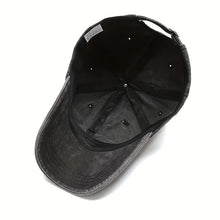Load image into Gallery viewer, Blessed Washed Denim Adjustable Cap
