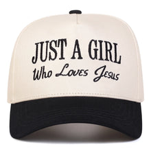 Load image into Gallery viewer, Simple Jesus Girl Snapback
