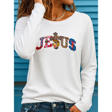 Load image into Gallery viewer, Jesus Saves Vintage Long-Sleeve Top
