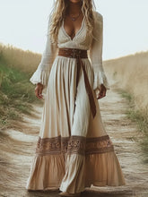 Load image into Gallery viewer, Milkmaid Harvest Dress (Belt Not Included)
