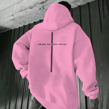 Load image into Gallery viewer, Way, Truth, Life Premium Fleece Hoodie
