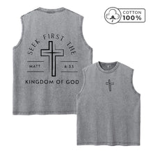 Load image into Gallery viewer, Seek First The Kingdom Cotton Tank
