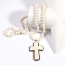Load image into Gallery viewer, Native Desert Cross Bead Necklace Collection
