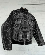 Load image into Gallery viewer, Heavenly Bodies Chosen Holy Spirit Faux Leather Jacket
