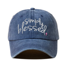 Load image into Gallery viewer, Simply Blessed Adjustable Cap
