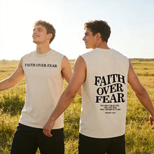 Load image into Gallery viewer, Psalm 118:6 Faith Over Fear Premium Cotton Tank
