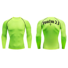 Load image into Gallery viewer, Psalm 23 Fit Training Shirt (Short Sleeve and Long Sleeve Available)
