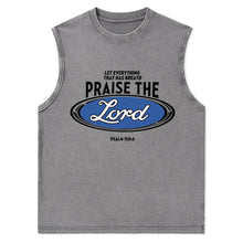 Load image into Gallery viewer, Psalm 150:6 Built Lord Strong Premium Cotton Tank
