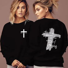 Load image into Gallery viewer, Believe In Power In The Name Of Yeshua Sweatshirt
