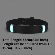 Load image into Gallery viewer, Matthew 19:26 All Things Are Possible Glow-In-The-Dark Bracelet
