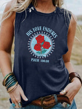 Load image into Gallery viewer, Psalm 136:28 Enduring Love Within Truth Summer Tank
