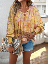 Load image into Gallery viewer, Daisy&#39;s Morning Prairie Ruffle Sleeve Top

