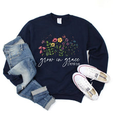 Load image into Gallery viewer, Grace Garden 2 Peter 3:18 Sweatshirt
