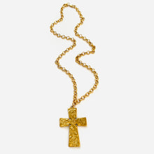 Load image into Gallery viewer, Baroque Vintage Cross Necklace
