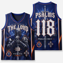 Load image into Gallery viewer, Army Of Yahweh Psalms 118:1 Premium Exclusive Release Basketball Jersey

