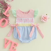 Load image into Gallery viewer, Jesus Loves Me Onesie
