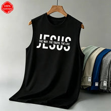 Load image into Gallery viewer, Way, Truth, Life Casual Cotton Tank
