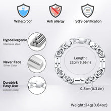 Load image into Gallery viewer, Stainless Steel Cross Bracelet

