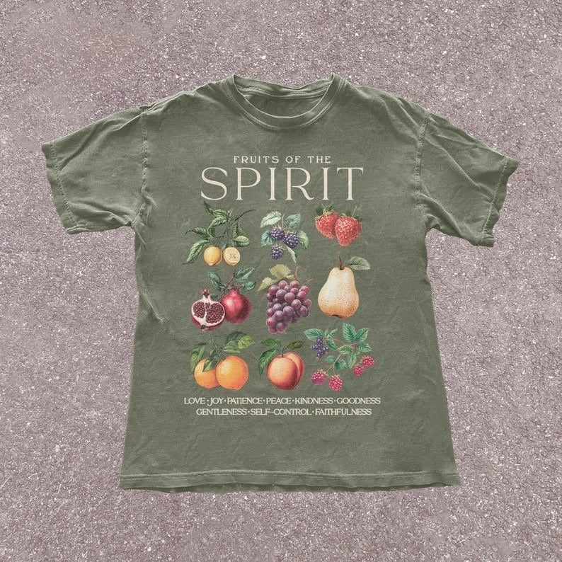 Fruits Of The Spirit Cotton Tshirt