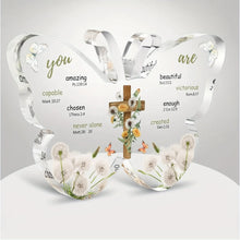 Load image into Gallery viewer, Butterfly Fields Cross Desk Decor

