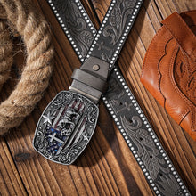 Load image into Gallery viewer, Civil Union 250th Remnant Anniversary Cowboy Cross Belt With Buckle
