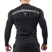 Load image into Gallery viewer, 1 Corinthians 16:14 Fit Training Shirt (Short Sleeve and Long Sleeve Available)
