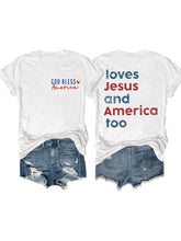 Load image into Gallery viewer, God Bless America Tshirt
