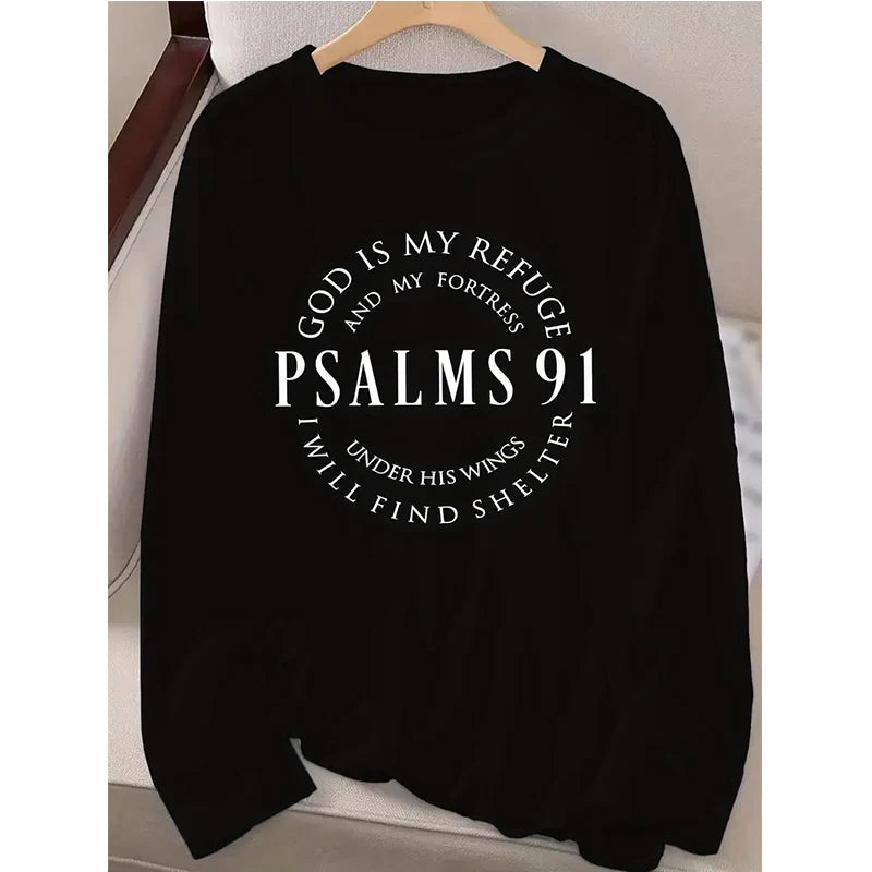 God Is My Refuge Light Fashion Pullover