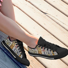 Load image into Gallery viewer, Jesus Is King Walking Shoes
